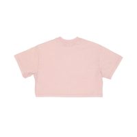 Cropped Boxy Pink Tee lovepeopleapparel