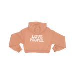 Cropped Rose Gold Hoodie lovepeopleapparel