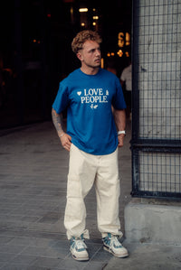 Oversized Blue Tee lovepeopleapparel